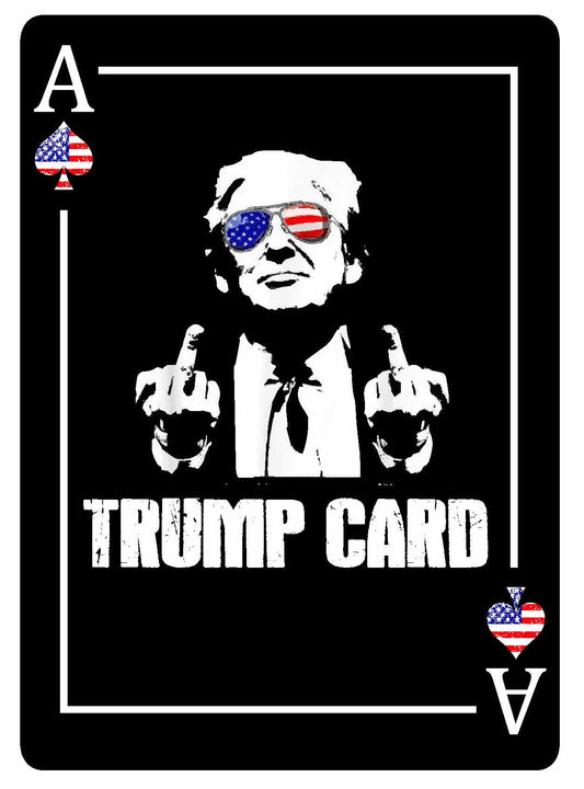 Trump Card Yard Sign